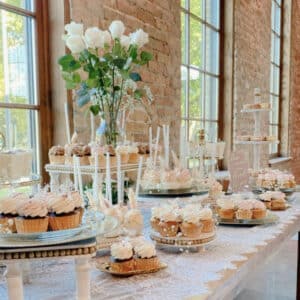 Full on dessert table